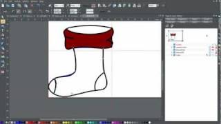 How to turn bitmap clipart into vector clipart in Xara Designer Pro 7 [upl. by Jillene]