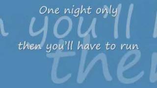 Jennifer Hudson one night only with lyrics [upl. by Fasa]