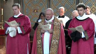 First Vespers of Laetare Sunday 2932014 [upl. by Tnahs]