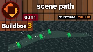 0011 scene path  game path level path add path point in buildbox 3 [upl. by Ailedroc]