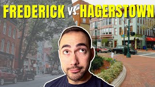 Living in Frederick vs Hagerstown Maryland [upl. by Ahsemat764]