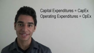 Capital Expenditures vs Operating Expenditures [upl. by Uht]