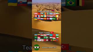 Team Armenia 🇦🇲 vs team Turkey 🇹🇷 team armenia turkey country shorts [upl. by Hokanson]