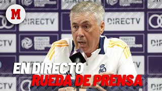 EN DIRECTO I Rueda de prensa de Ancelotti Carvajal y Valverde en la previa de Supercopa de Europa [upl. by Zales]