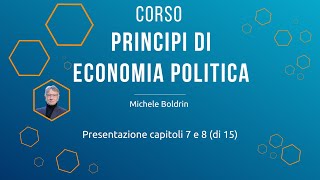 Principi di Economia Politica  III [upl. by Harrat]