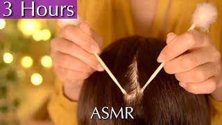 3 Hours of Satisfying Scalp Scratching for Stress Relief and Deep Sleep  No Talking [upl. by Granese206]