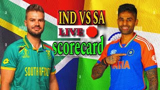 Ind vs sa live scorecard ft SuryaKumar yadav [upl. by Thay]