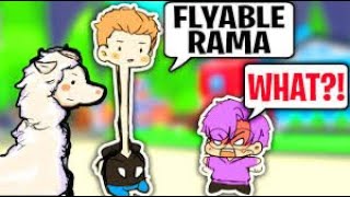 quotWAIT THEY HAVE A FLYABLE RAMAquot Funny LankyBox Adopt Me Flyable Llama ANIMATIC [upl. by Noemys408]