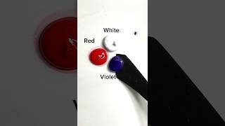 Can You Guess This Color Red Violet  White️ shorts asmr painting paintmixing colormixing [upl. by Ledairam]