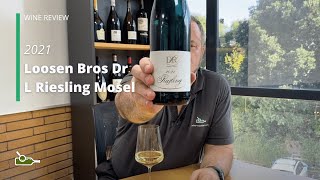 Wine Review Loosen Bros Dr L Riesling Mosel 2021 [upl. by Enytsirhc574]