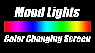 Color Changing Led Lights  Relaxing Mood Live 247 [upl. by Aerbua949]