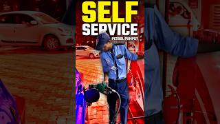 No SelfService Petrol Pumps In India 🤷‍♂️ shorts selfservice gasstation informative cars24 [upl. by Malvino]