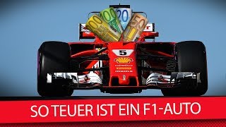 So teuer ist ein Formel1Auto [upl. by Enilra]