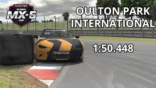 iRacing Onboard  Global MX5 Cup  24S2 Week 8  Oulton Park  International  150448 [upl. by Nidnerb]