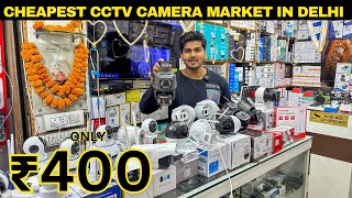 Cheapest Cctv Camera Market In Delhi Lajpat Rai Market  4k Wifi CameraSolar Camera Prateek kumar [upl. by Nitsu]