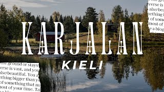 Karjalan kieli  The Karelian Language [upl. by Isoj]