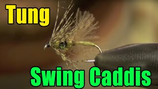 Tungsten Swing Caddis Fly Tying  Soft Hackle Emerger  Mike Mercer Fly Pattern [upl. by Garret17]