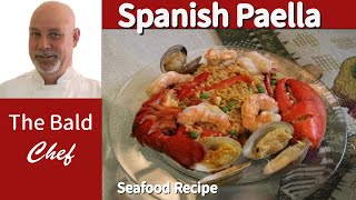 Great Spanish Paella Seafood Recipe [upl. by Emmaline237]