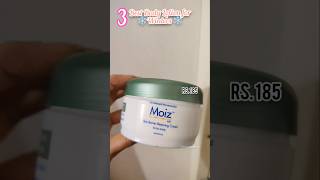 3 Best body lotion for winter skincare ❄️ Best Moisturizer for dry skin in winter ❄️ Beauty tips ✨ [upl. by Ymeraj974]