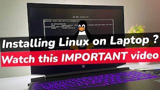 How To Fix Linux Boot Issues  Installing Linux on Gaming Laptop  Must Watch [upl. by Doniv]