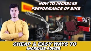 How to increase Horsepower of Bike without ecu remap  Affordable and easy ways [upl. by Yclehc]