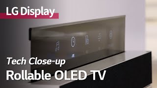 Tech Closeup LG Display’s Rollable OLED TV a new paradigm in the TV industry [upl. by Sletten506]