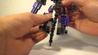 Lego Transformers Prime Shockwave [upl. by Adelric]