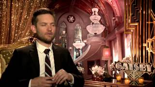 The Great Gatsby  Tobey Maguire Interview  Official Warner Bros UK [upl. by Naivaj]