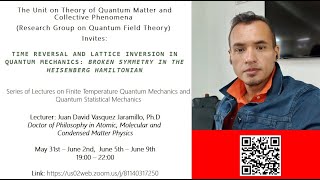 Broken Symmetry in the Heisenberg Hamiltonian  Finite Temperature Observables Class 1Unipamplona [upl. by Eedyah]