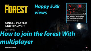 how to join multiplayer the forest [upl. by Krisha]