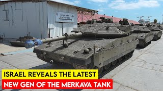 Israel Reveals the Latest Generation of the Merkava Tank [upl. by Akkimat292]