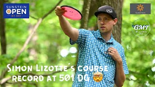 Simon Lizotte Course Record Breaking 13 1084 Round from Sunstein Open at 501  Highlights by GMT [upl. by Akcimehs]