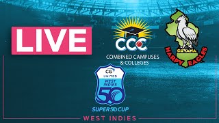 🔴 LIVE CCC v Guyana  CG United Super50 2024 [upl. by Feola]