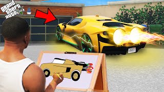 Franklin Search The Fastest Booster Super Car With The Help Of Using Magical Painting In Gta V [upl. by Warrick]