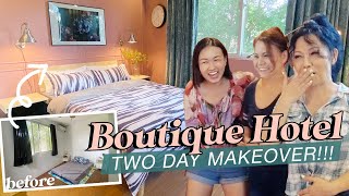 Boutique Hotel Makeover✨ From Basic to Dramatic Room Transformation💋 by Elle Uy [upl. by Schreiber926]