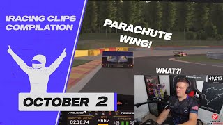 October 1  iRacing Clips Compilation [upl. by Cadal885]