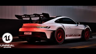 Porsche GT3 RS 993   Unreal Engine Automotive Cinematic [upl. by Debby]