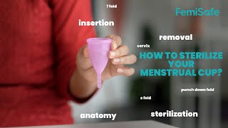 How to sterilize your Menstrual Cup [upl. by Owen]