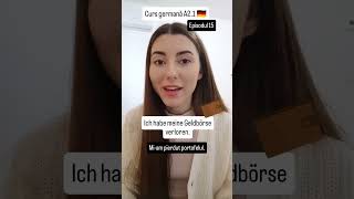 Germana pentru viața în Germania Episodul 15 germana limbagermana invatagermana cursurigermana [upl. by Efi231]