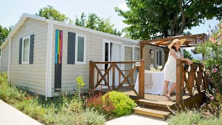 ❤️ Nature Élégante  Camping avec grand mobilhome à Argelès sur Mer  ⭐️ [upl. by Shirberg]