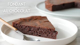 Le FONDANT AU CHOCOLAT  La recette facile du Meilleur Gâteau au Chocolat [upl. by Ceil]