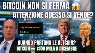 🔥 BITCOIN AL MASSIMO STORICO 🎯 Vendere o Comprare Ora [upl. by Eellac]