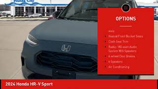 2024 Honda HRV Schlossmann Honda City Inventory 41312 [upl. by Azeel329]