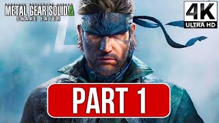 Metal Gear Solid Delta Snake Eater Gameplay Walkthrough Part 1 4K 60FPS No Commentary [upl. by Ahsienek576]