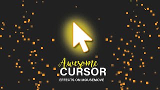 Cursor Animation on Mousemove With Css amp JavaScript  Awesome Cursor Animation on mouse move cssamp js [upl. by Assyl26]