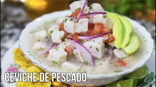 CEVICHE DE PESCADO [upl. by Curson873]