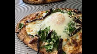 Flatbread Pizzas with Spinach and Egg [upl. by Drhcir]