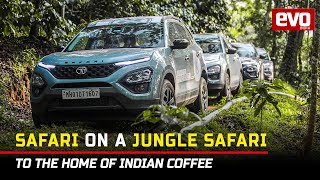 Tata Safari road trip 2  Coffee estates of Coorg  Reclaim Your Life  2022  evo India [upl. by Torp]