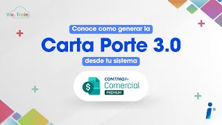 CARTA PORTE 30 en CONTPAQi Comercial Premium 💻🟢 [upl. by Hanfurd]