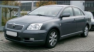 Подержанные Авто  Toyota Avensis T25 [upl. by Corette]